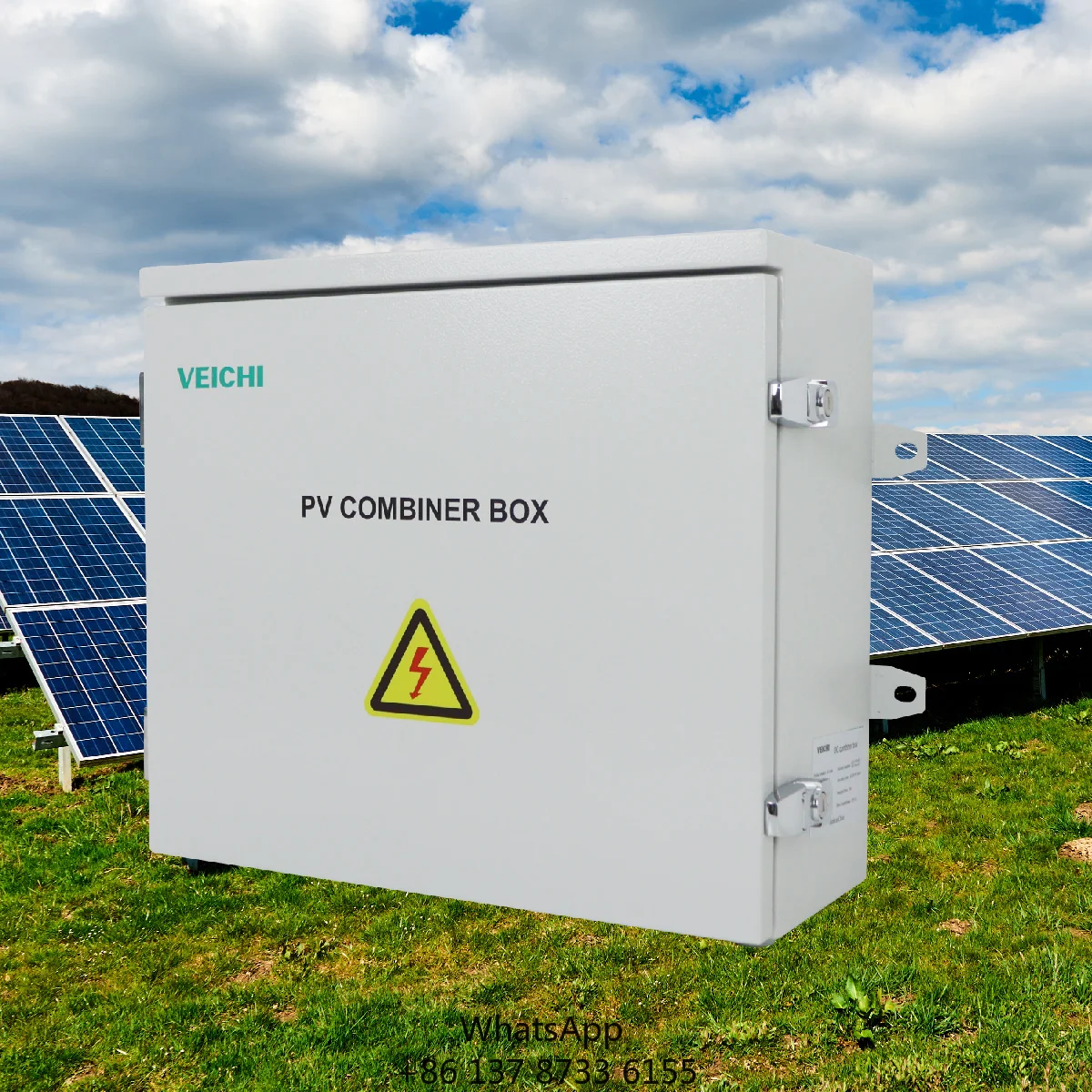 VEICHI Hot Sale Photovoltaic DC 1000V OutDoor 6 Input 1 Output Steel Cover PV Combiner Box For Solar Water Pumping System
VEICHI Hot Sale Photovoltaic DC 1000V OutDoor 6 Input 1 Output Steel Cover PV Combiner Box For Solar Water Pumping System