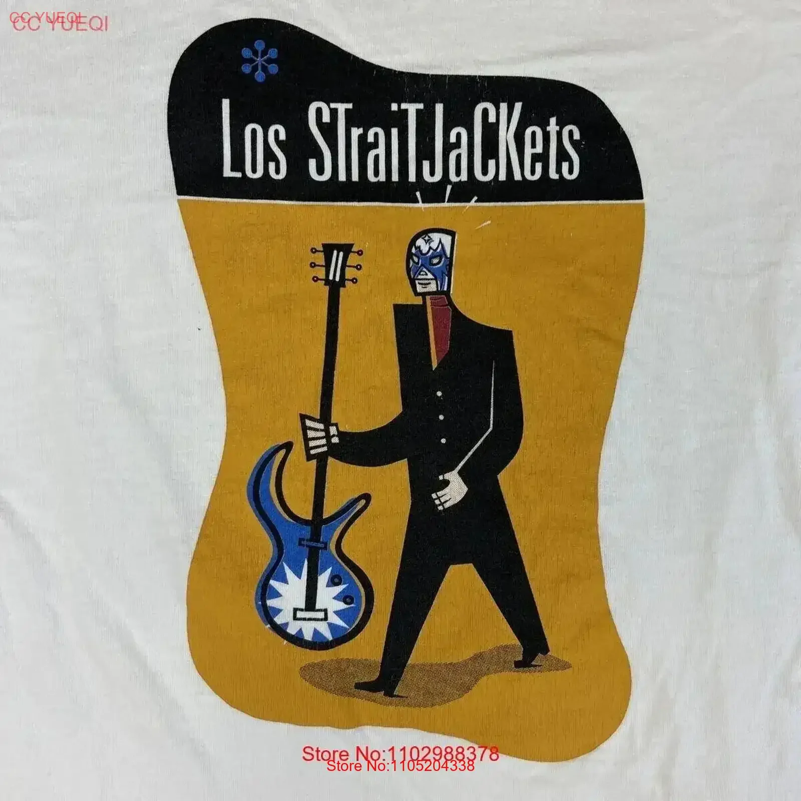 Винтажная футболка Los Straitjackets из хлопка для мужчин и женщин от S до 4XL, стираная уличная одежда, дышащая, повседневная, слегка винтажная, стираная
Винтажная футболка Los Straitjackets из хлопка для мужчин и женщин от S до 4XL, стираная уличная одежда, дышащая, повседневная, слегка винтажная, стираная