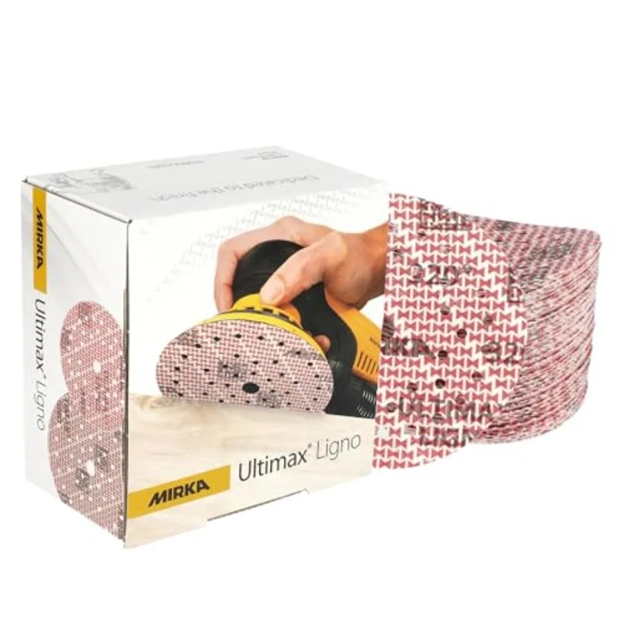 Wood finishing application: Ultimax ligno sanding discs 6 inch grit 400 hook and loop backed beige ultra-durable abrasive pads
Wood finishing application: Ultimax ligno sanding discs 6 inch grit 400 hook and loop backed beige ultra-durable abrasive pads