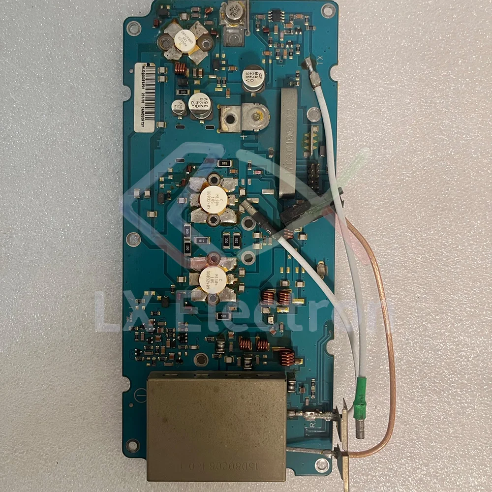 1pcs 30W VHF RF Power Amplifier Board, 12.5-13.8V Input75mW, Dual M1104 Transistors, Fits Motorola Walkie Talkie.
1pcs 30W VHF RF Power Amplifier Board, 12.5-13.8V Input75mW, Dual M1104 Transistors, Fits Motorola Walkie Talkie.