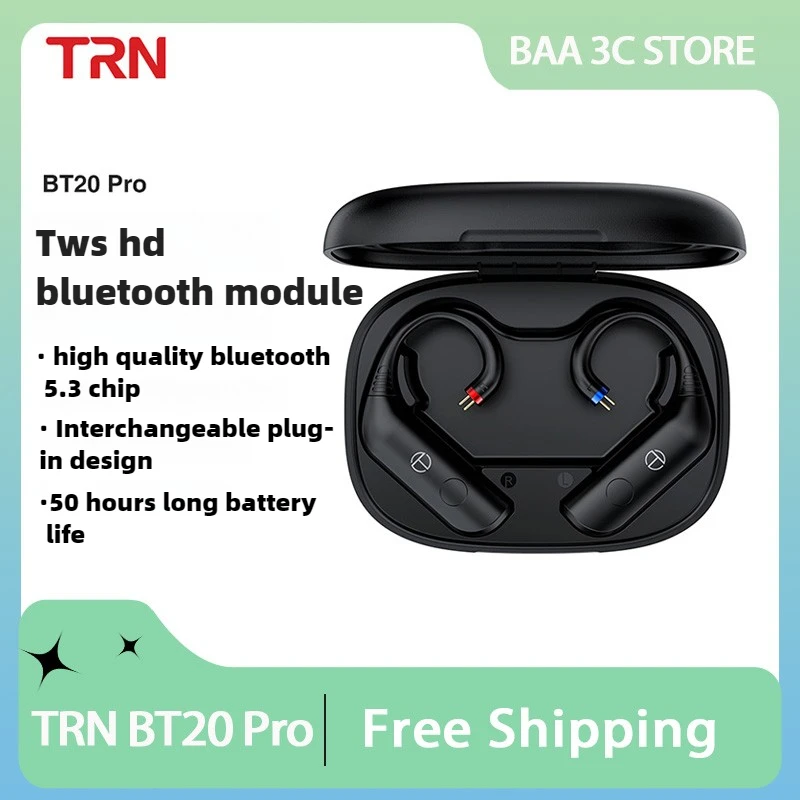 Trn Bt30 Pro True Беспроводные Bluetooth-наушники Hi-Fi Наушники Длительный срок службы Спортивные наушники для Conch 0,75 0,78 Mmcx 2 контакта ПК
Trn Bt30 Pro True Беспроводные Bluetooth-наушники Hi-Fi Наушники Длительный срок службы Спортивные наушники для Conch 0,75 0,78 Mmcx 2 контакта ПК