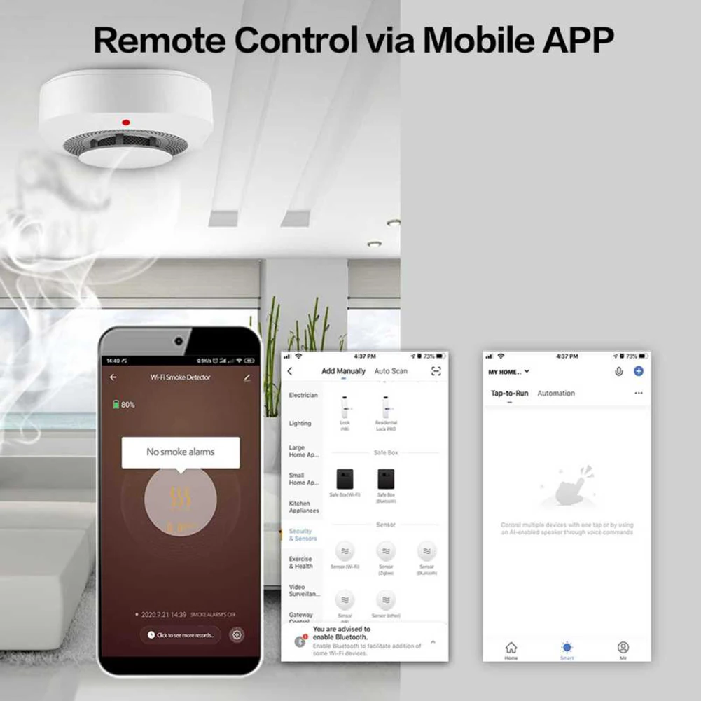 Smoke-Detector Alarm Professional Securitys Equipment For Kitchen
Smoke-Detector Alarm Professional Securitys Equipment For Kitchen