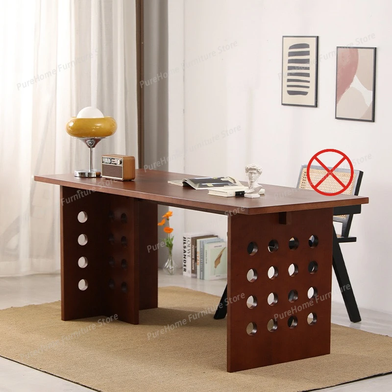 Medieval Sleek Dining Table Retro Durable Wabi-sabi Designer Tea Table Office Workbench Home Furniture Mesa De Comedor XY40CZ
Medieval Sleek Dining Table Retro Durable Wabi-sabi Designer Tea Table Office Workbench Home Furniture Mesa De Comedor XY40CZ