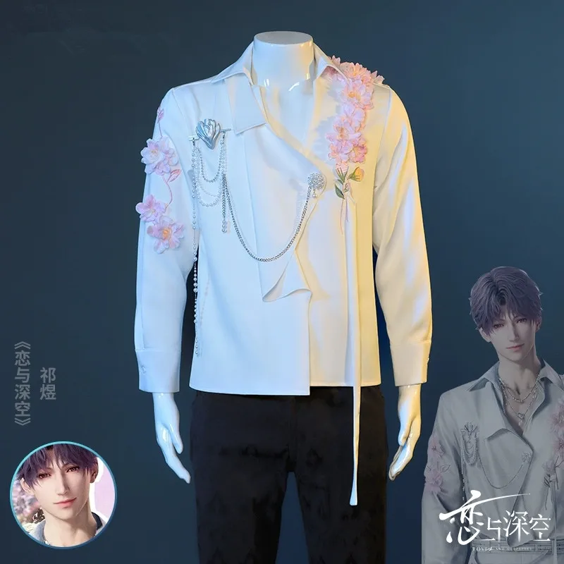 Rafayel Cosplay Costume Game Love and Deepspace Anime Men Handsome Uniform Role Play Clothing Halloween Casual Suit 2025 NEW
Rafayel Cosplay Costume Game Love and Deepspace Anime Men Handsome Uniform Role Play Clothing Halloween Casual Suit 2025 NEW
