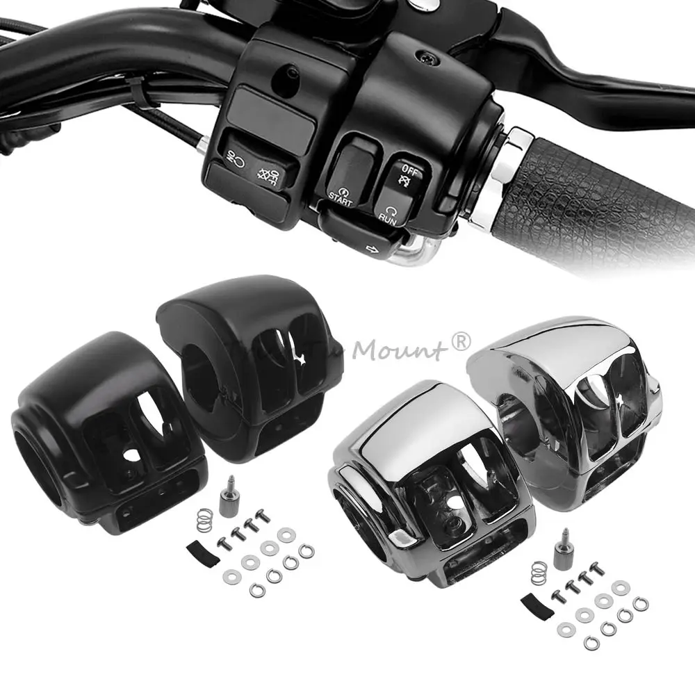 Aluminum Motorcycle Handlebar Control Switch Housing Cover For Harley Dyna Low Rider Softail Sportster XL883 1200 Road King
Aluminum Motorcycle Handlebar Control Switch Housing Cover For Harley Dyna Low Rider Softail Sportster XL883 1200 Road King