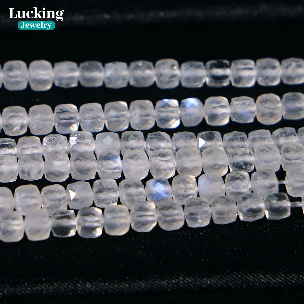 Natural Sri Lanka Blue Moonstone 4mm Square Faceted Beads for Jewelry Making, Healing Grids, Collector Supplies
Natural Sri Lanka Blue Moonstone 4mm Square Faceted Beads for Jewelry Making, Healing Grids, Collector Supplies