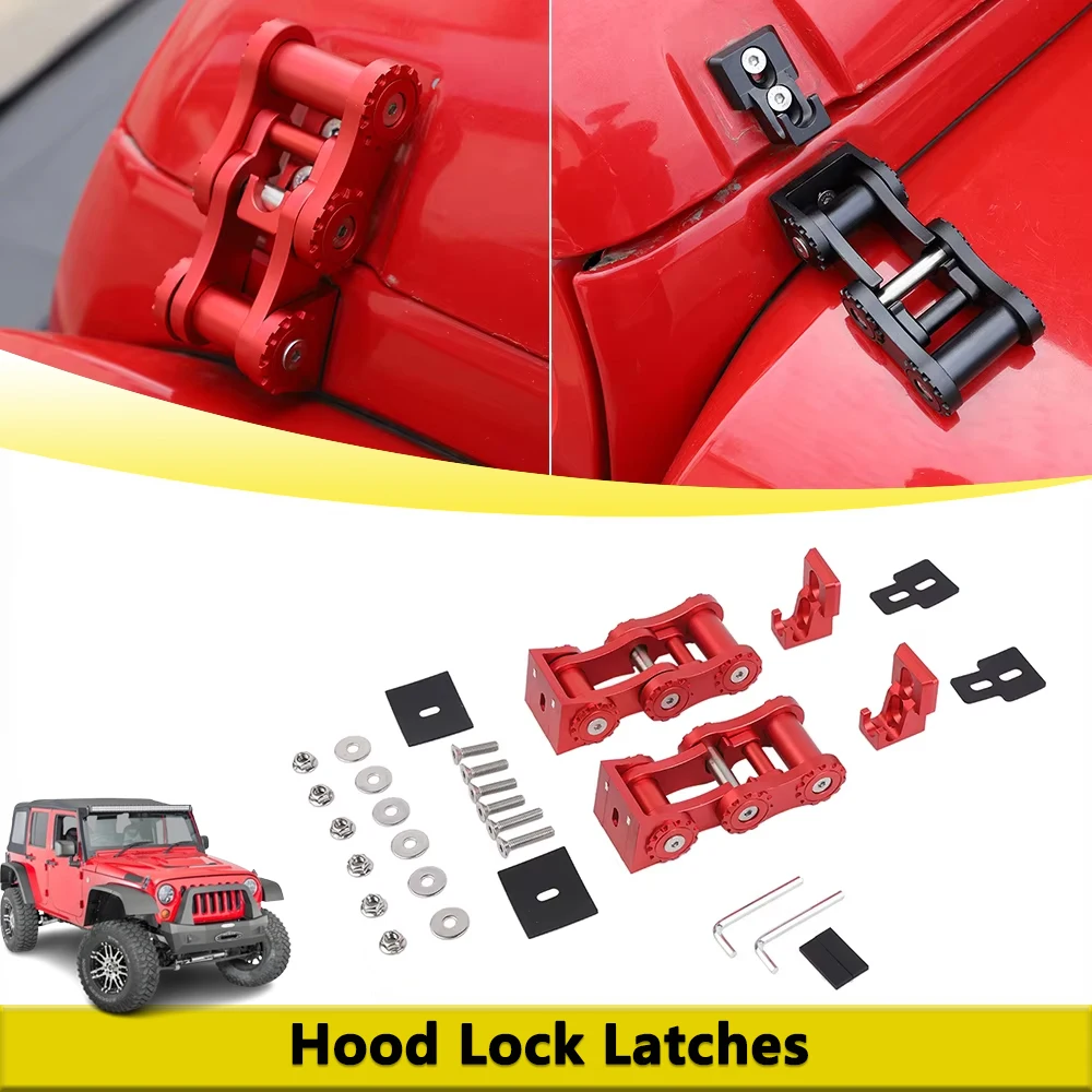 Engine Hood Buckle Lock Catch For 2018-2024 Jeep Wrangler JL Gladiator JL Rubicon Sahara Latches Car Exterior Accessories Alloy
Engine Hood Buckle Lock Catch For 2018-2024 Jeep Wrangler JL Gladiator JL Rubicon Sahara Latches Car Exterior Accessories Alloy