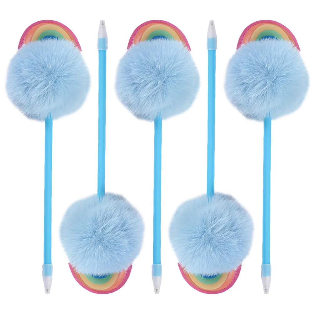 5Pcs Cute Ballpoint Pens with Pompom Toppers Tools for Students Teachers Creative School Supplies
5Pcs Cute Ballpoint Pens with Pompom Toppers Tools for Students Teachers Creative School Supplies