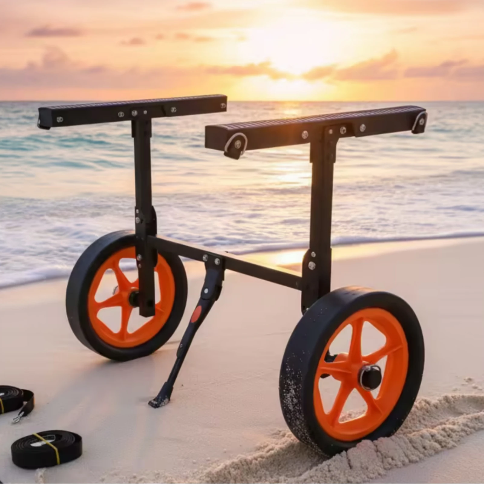 Metal Kayak Cart Tied Straps Folding Kayak Trolley Boat Dolly Portable for Outdoor
Metal Kayak Cart Tied Straps Folding Kayak Trolley Boat Dolly Portable for Outdoor