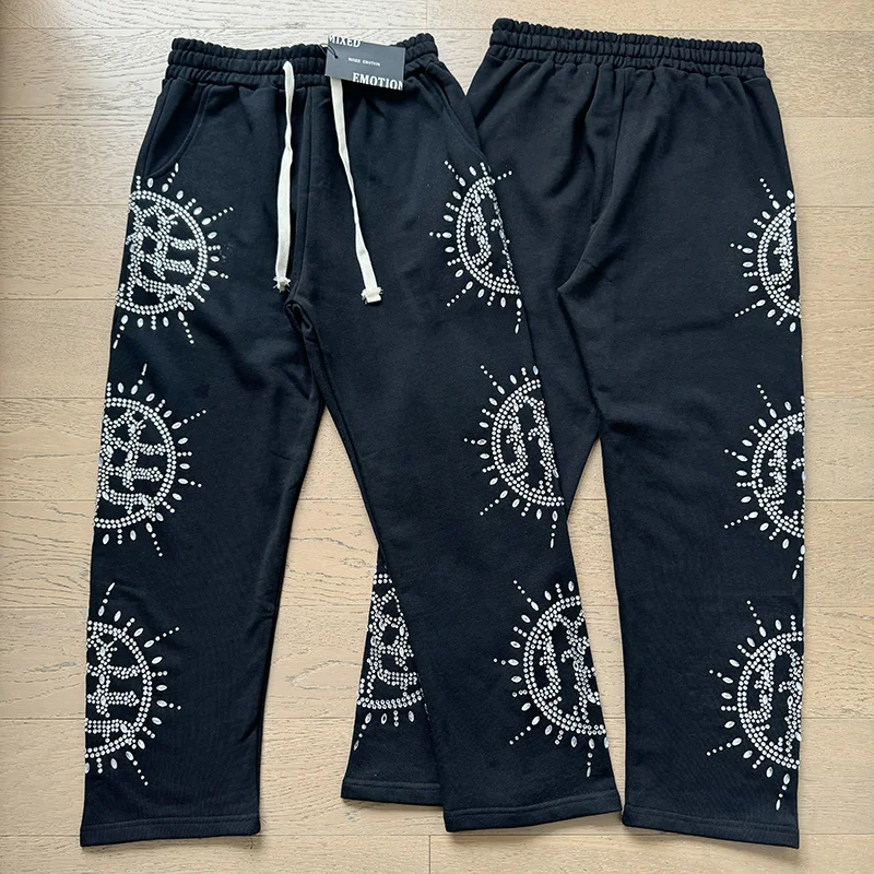 Mixed Emotion Sweatpants Fall Winter Street Hot Diamond Letter Pattern Hip-hop Men Women Casual Pants
Mixed Emotion Sweatpants Fall Winter Street Hot Diamond Letter Pattern Hip-hop Men Women Casual Pants
