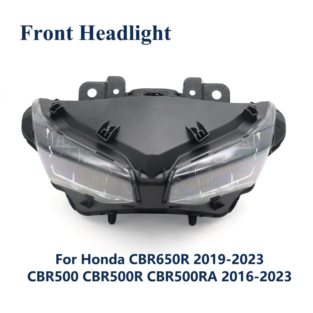 For Honda CBR500 CBR 500 CBR 500R 500RA 2016-2023 CBR650R 2019-2023 Motorcycle Front Headlight Assembly LED Head Light Lamp
For Honda CBR500 CBR 500 CBR 500R 500RA 2016-2023 CBR650R 2019-2023 Motorcycle Front Headlight Assembly LED Head Light Lamp
