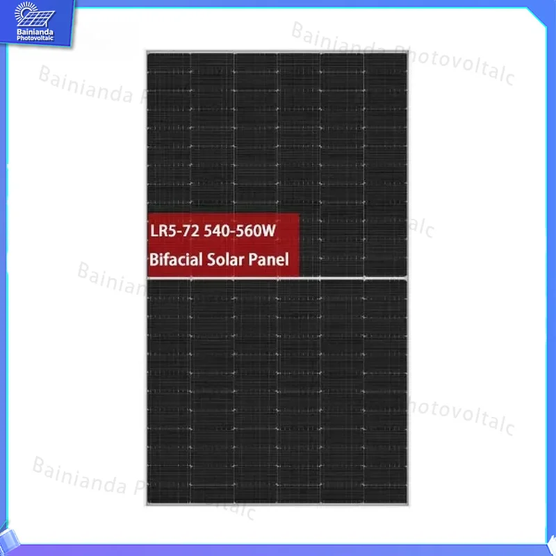 For LONGi Hi-MO5 540W 550W 560W Solar Panel PV Module Monocrystalline 72 Cell 182mm Half-Cut Bifacial Energy Efficient High
For LONGi Hi-MO5 540W 550W 560W Solar Panel PV Module Monocrystalline 72 Cell 182mm Half-Cut Bifacial Energy Efficient High