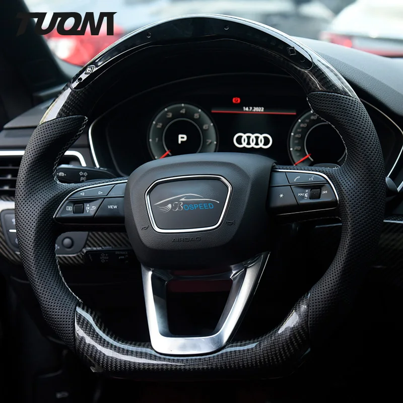 Fit For Audi A3 8P A4 B9 A6 C7 A5 Q3 Q7 S3 8V S5 Rs3 Rs5 TTS 8J MK3 R8 SQ5 Heated Forged Carbon Fiber Led Cars Steering Wheel
Fit For Audi A3 8P A4 B9 A6 C7 A5 Q3 Q7 S3 8V S5 Rs3 Rs5 TTS 8J MK3 R8 SQ5 Heated Forged Carbon Fiber Led Cars Steering Wheel