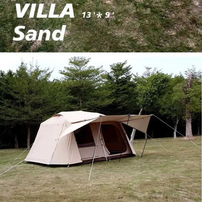 Roof 13 Villa Outdoor Camping Vinyl Sunscreen Rain Automatic Aluminum Alloy Camping Two Rooms One Hall Large Tent
Roof 13 Villa Outdoor Camping Vinyl Sunscreen Rain Automatic Aluminum Alloy Camping Two Rooms One Hall Large Tent