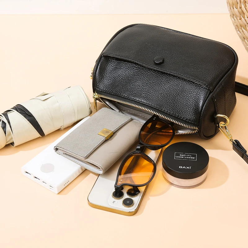 Натуральная кожа сумка на плечо модная женская мягкая кожаная сумка дизайнерская Высококачественная диагональная Большая вместительная офисная маленькая сумка
Натуральная кожа сумка на плечо модная женская мягкая кожаная сумка дизайнерская Высококачественная диагональная Большая вместительная офисная маленькая сумка