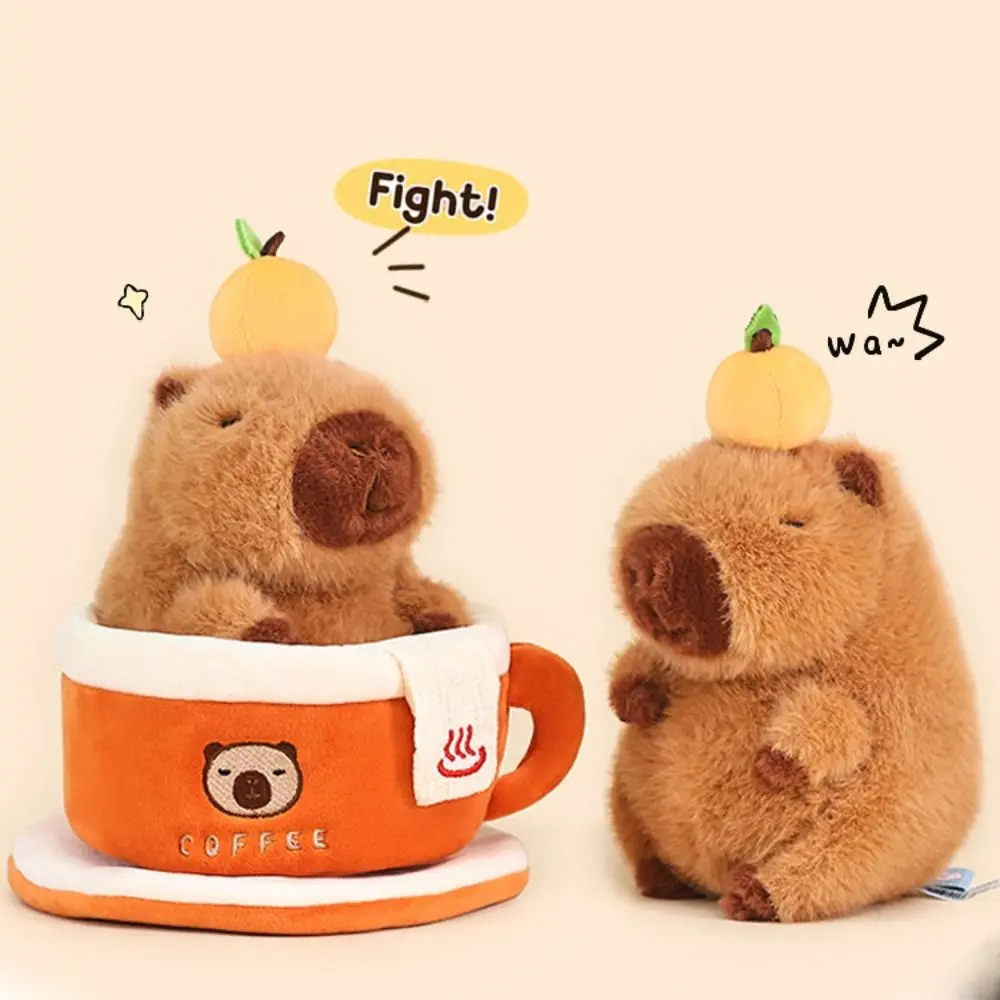Simulation Capybara Plush Toy Soft Coffee Cup Plush Animal Kapibala Doll Cartoon Collection Capybara Plush Stuffed Toy
Simulation Capybara Plush Toy Soft Coffee Cup Plush Animal Kapibala Doll Cartoon Collection Capybara Plush Stuffed Toy
