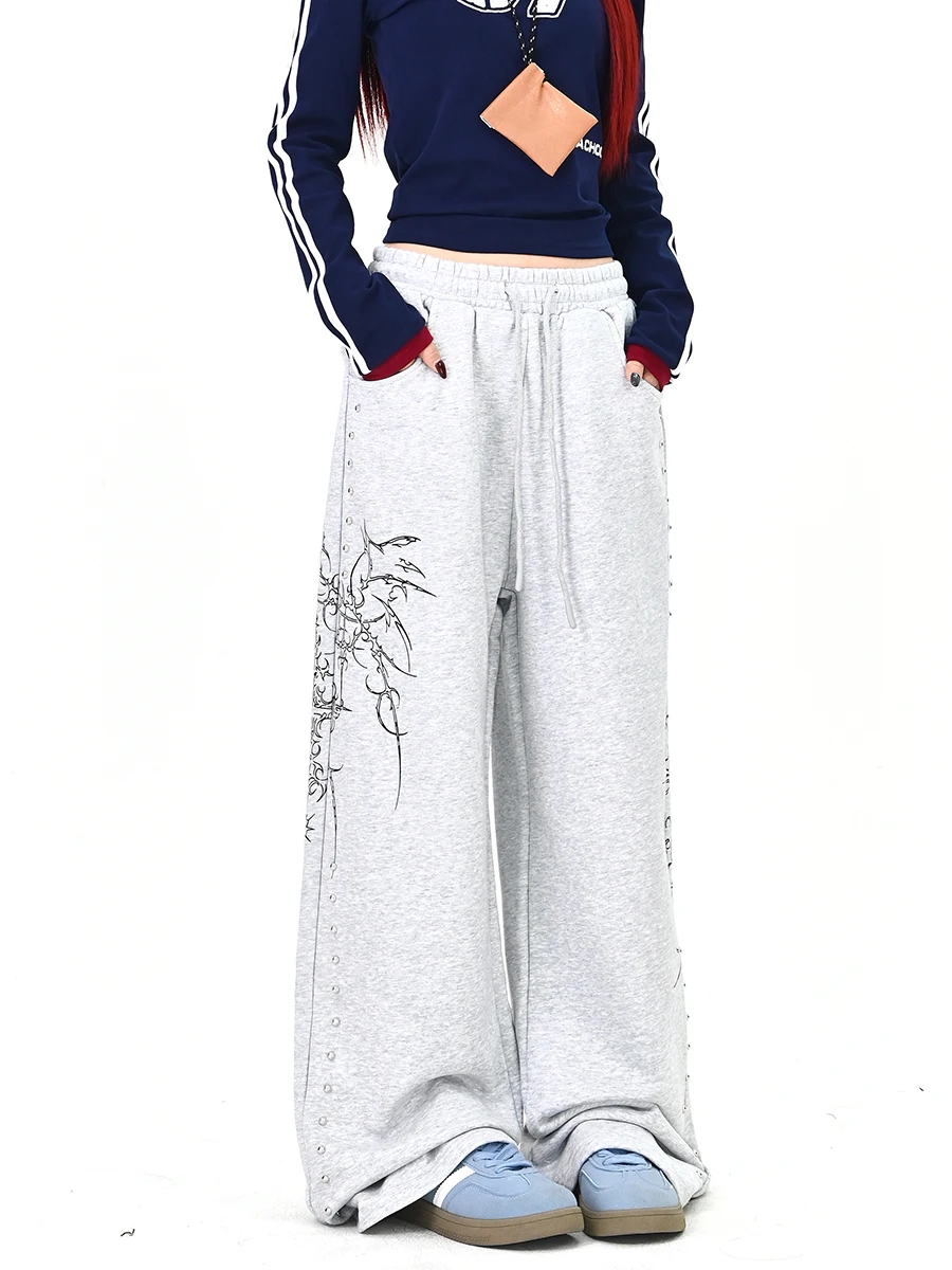 Casual Loose Women's Spring 2026 Wide Leg Pants American Street Sle Long Trousers Bamboo Le Pattern l Waist
Casual Loose Women's Spring 2026 Wide Leg Pants American Street Sle Long Trousers Bamboo Le Pattern l Waist