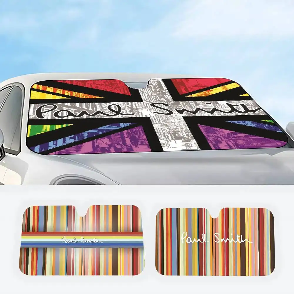 Солнцезащитный экран для автомобиля, аксессуары для лобового стекла, защита для окон автомобиля, модный декор с логотипом P-Paul S-Smith
Солнцезащитный экран для автомобиля, аксессуары для лобового стекла, защита для окон автомобиля, модный декор с логотипом P-Paul S-Smith