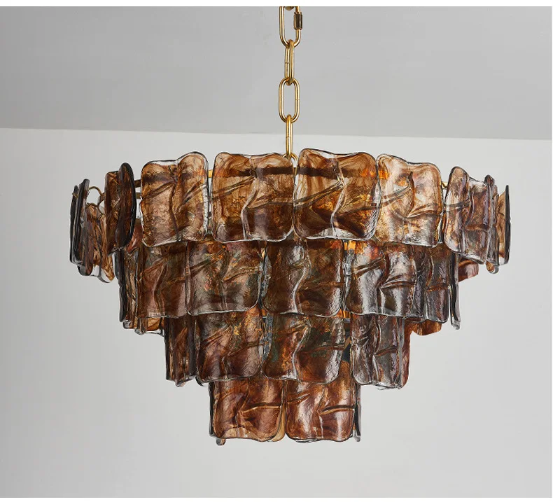 American Luxury Ice Cubes Murano Crystal Chandelier Gold K9 Glass Luster Pendant Light Dimmable for Hotel Dining Room
American Luxury Ice Cubes Murano Crystal Chandelier Gold K9 Glass Luster Pendant Light Dimmable for Hotel Dining Room