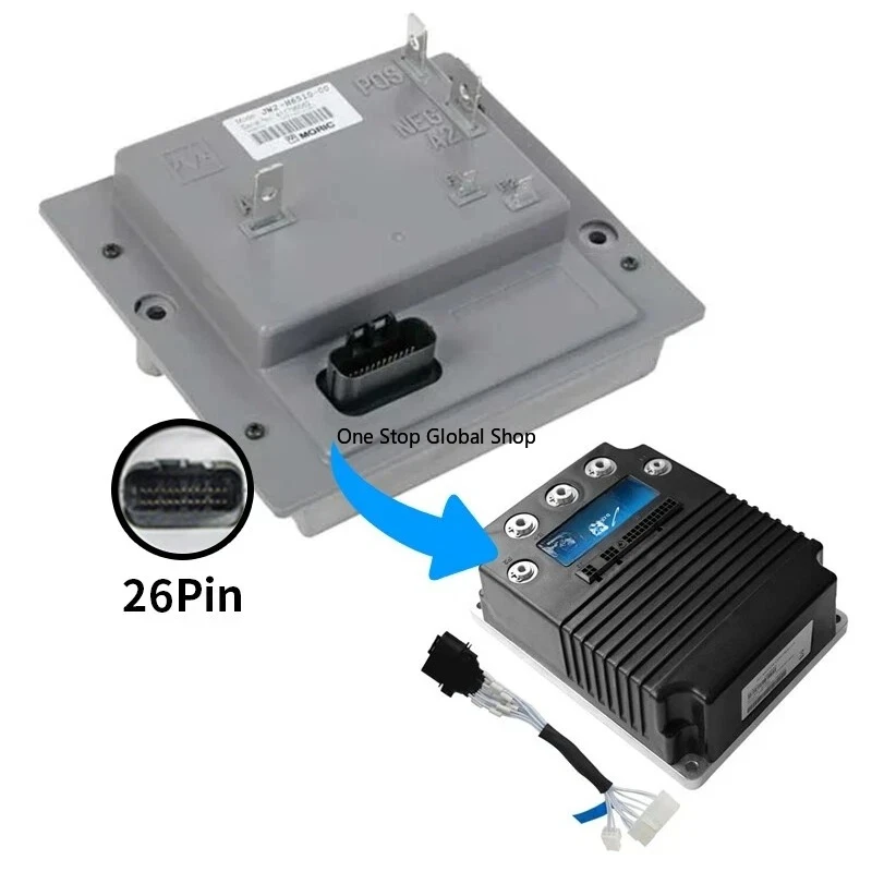 48V 500A DC Motor Controller for 1268 to Moric G29 Golf Cart,Replace JW2-H6510-00, JW2-H6510-01, JW2-H6510-20
48V 500A DC Motor Controller for 1268 to Moric G29 Golf Cart,Replace JW2-H6510-00, JW2-H6510-01, JW2-H6510-20