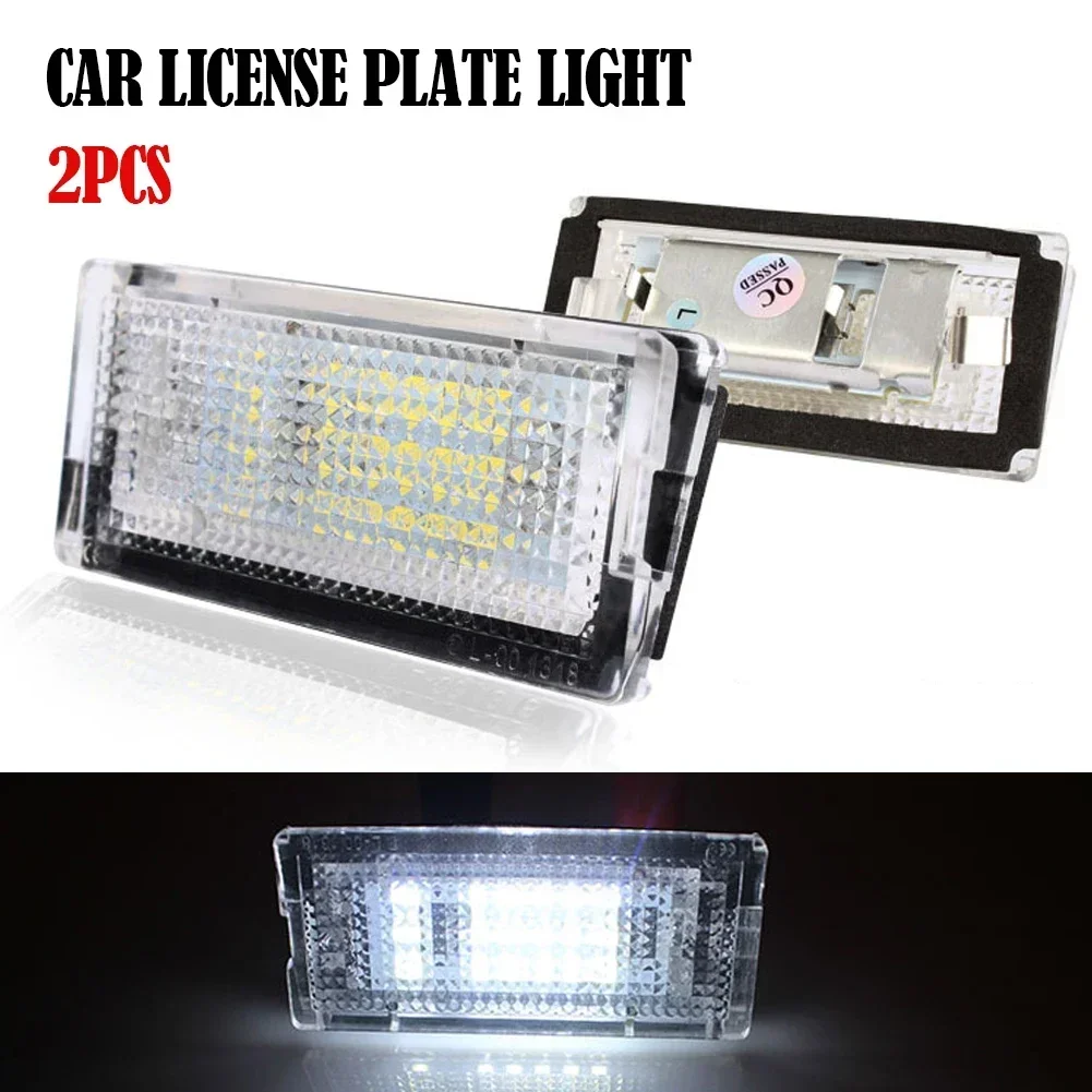 2Pcs 3528 SMD LED Car License Number Plate Lights White Canbus Error Free for BMW 3-series E46 1998-2005 3 4 5 Doors 12V 6500K
2Pcs 3528 SMD LED Car License Number Plate Lights White Canbus Error Free for BMW 3-series E46 1998-2005 3 4 5 Doors 12V 6500K