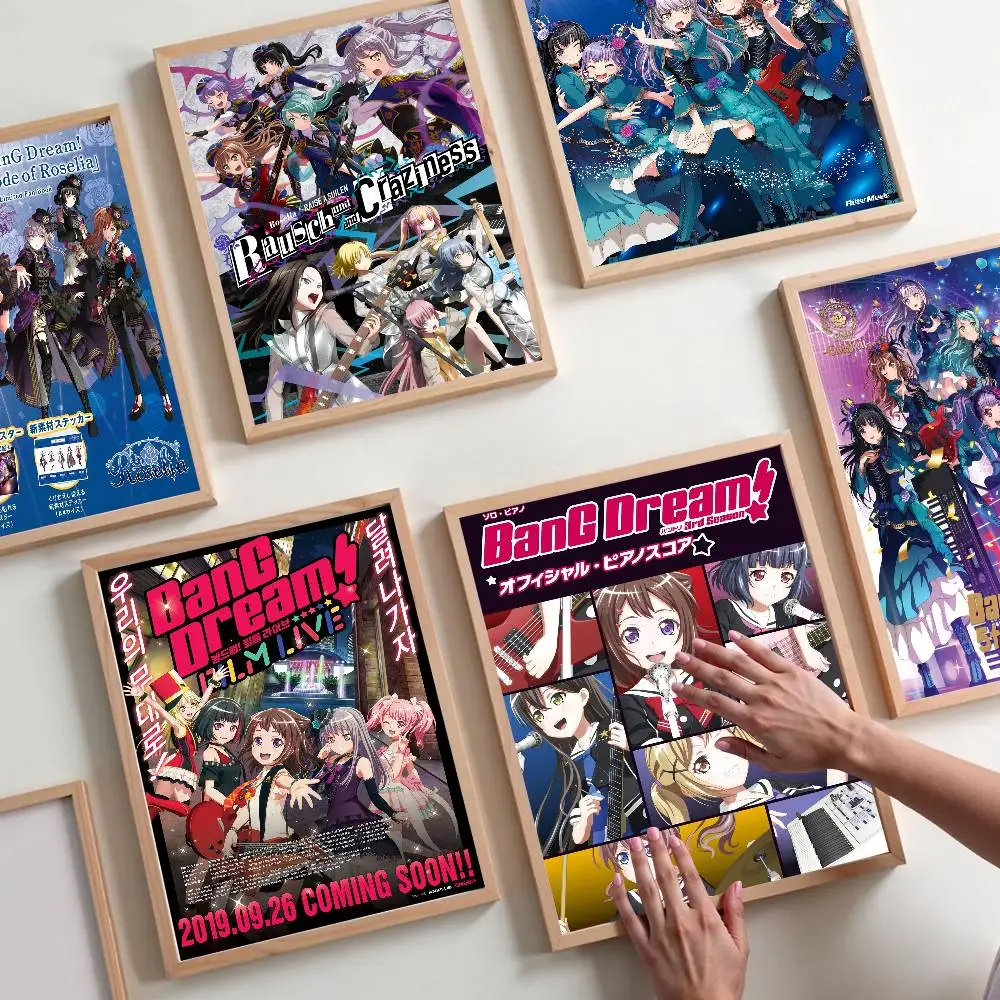 BanG Dream Anime Posters Sticky Whitepaper Prints Posters Artwork Kawaii Room Decor
BanG Dream Anime Posters Sticky Whitepaper Prints Posters Artwork Kawaii Room Decor