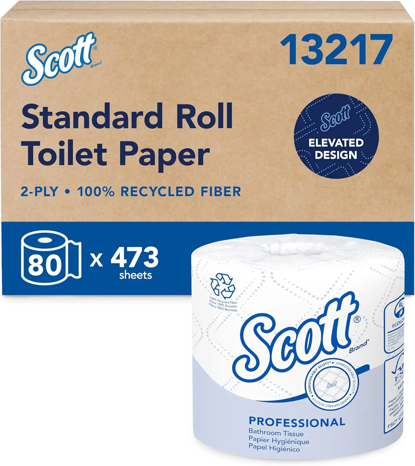 Eco-Friendly 2-Ply Toilet Paper, Individually Wrapped Rolls, White, Bulk Pack for Home or Office Use
Eco-Friendly 2-Ply Toilet Paper, Individually Wrapped Rolls, White, Bulk Pack for Home or Office Use