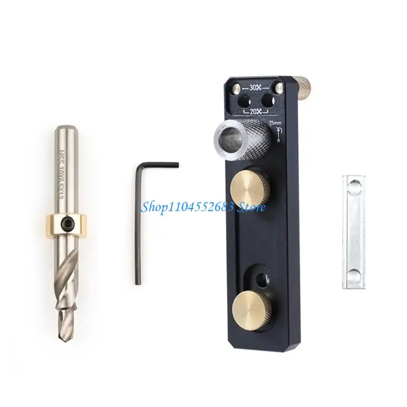 Y6GD Aluminum Alloy Single Hole Tool Woodworking Drilling Locator Suitable For Architects & Home Renovation Enthusiasts
Y6GD Aluminum Alloy Single Hole Tool Woodworking Drilling Locator Suitable For Architects & Home Renovation Enthusiasts