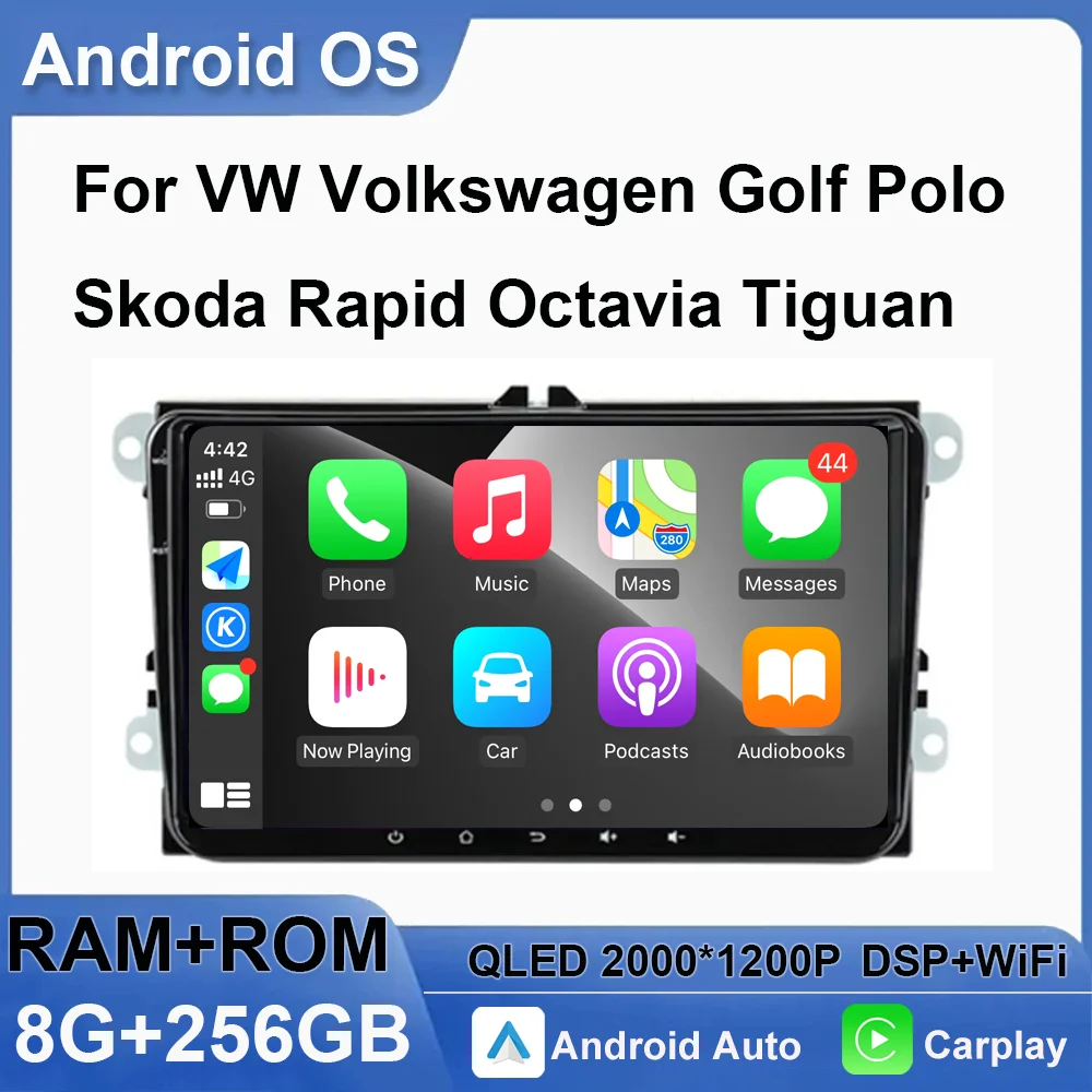 for VW Volkswagen Golf Polo Skoda Rapid Octavia Tiguan Passat Amark Car Radio Multimedia Video Player GPS Navigation WiFi BT DSP
for VW Volkswagen Golf Polo Skoda Rapid Octavia Tiguan Passat Amark Car Radio Multimedia Video Player GPS Navigation WiFi BT DSP