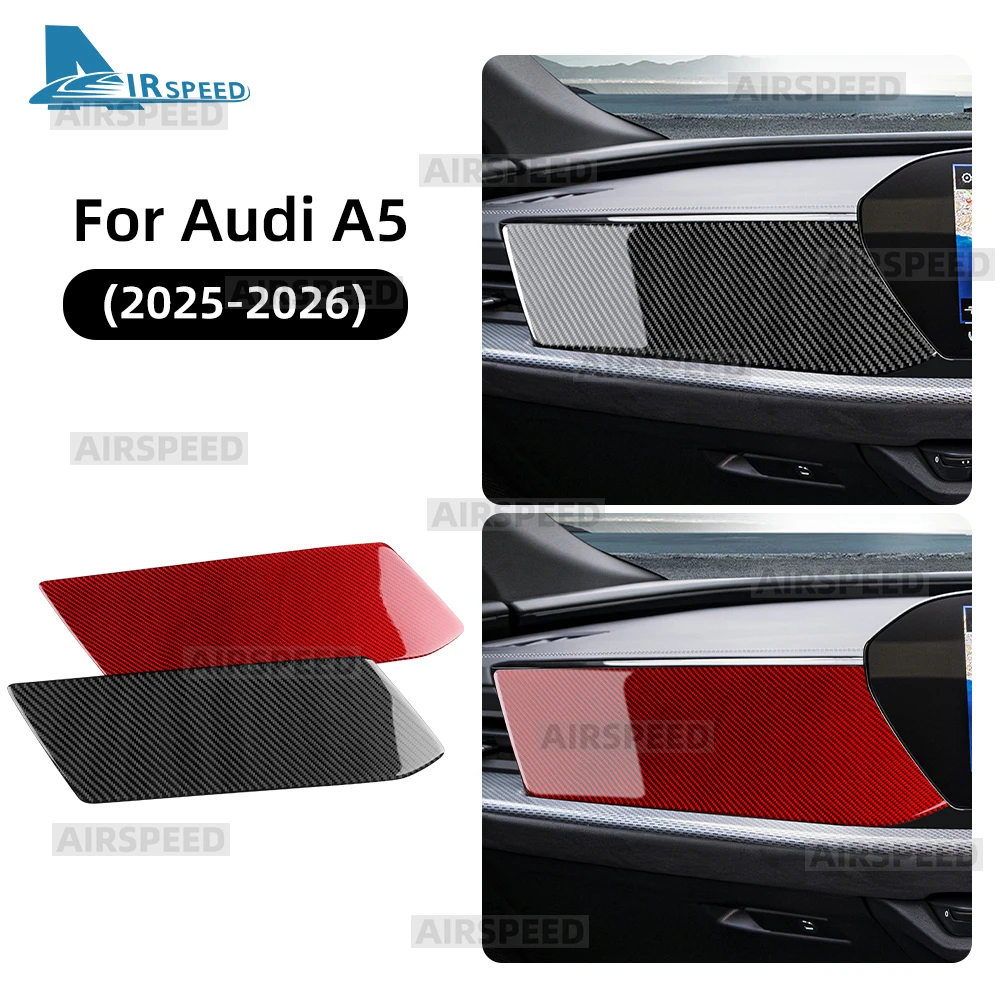 Наклейка из настоящего мягкого карбона для Audi A5 B10 2025 2026 (левый/правый руль), защитная панель для экрана пассажирской стороны, аксессуары, отделка
Наклейка из настоящего мягкого карбона для Audi A5 B10 2025 2026 (левый/правый руль), защитная панель для экрана пассажирской стороны, аксессуары, отделка