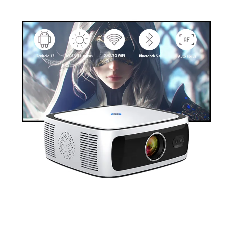 New Release LCD Portable Outdoor Camping Beamer Smart Android 13 Wifi Office Projector HD Home Theater Movie Mini Projecteur 4k
New Release LCD Portable Outdoor Camping Beamer Smart Android 13 Wifi Office Projector HD Home Theater Movie Mini Projecteur 4k