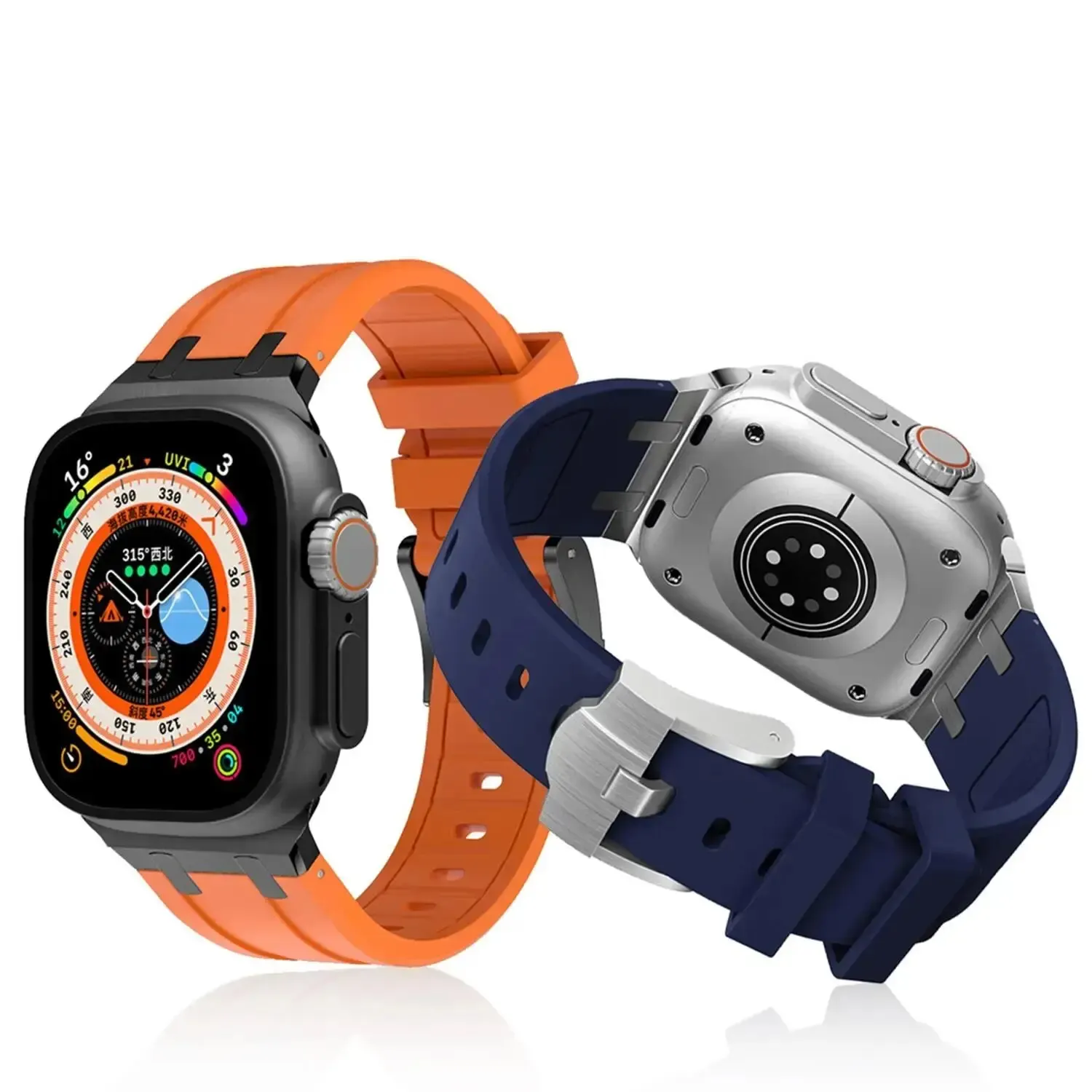 Ремешок силиконовый для Apple Watch Ultra Band 49 мм 44 мм 45 мм 42 мм 40 мм 41 мм 38 мм, спортивный браслет для iwatch Serise SE 6 5 4 7 8 
Ремешок силиконовый для Apple Watch Ultra Band 49 мм 44 мм 45 мм 42 мм 40 мм 41 мм 38 мм, спортивный браслет для iwatch Serise SE 6 5 4 7 8