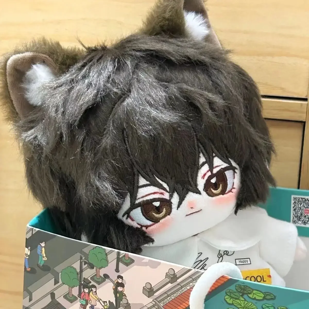 Фаршированные 20 см аниме Бунго Бродячие собаки Дазай Осаму Косплэй плюшевые куклы игрушки для детей со скелетом детская сменная одежда подарок на день рождения 
Фаршированные 20 см аниме Бунго Бродячие собаки Дазай Осаму Косплэй плюшевые куклы игрушки для детей со скелетом детская сменная одежда подарок на день рождения