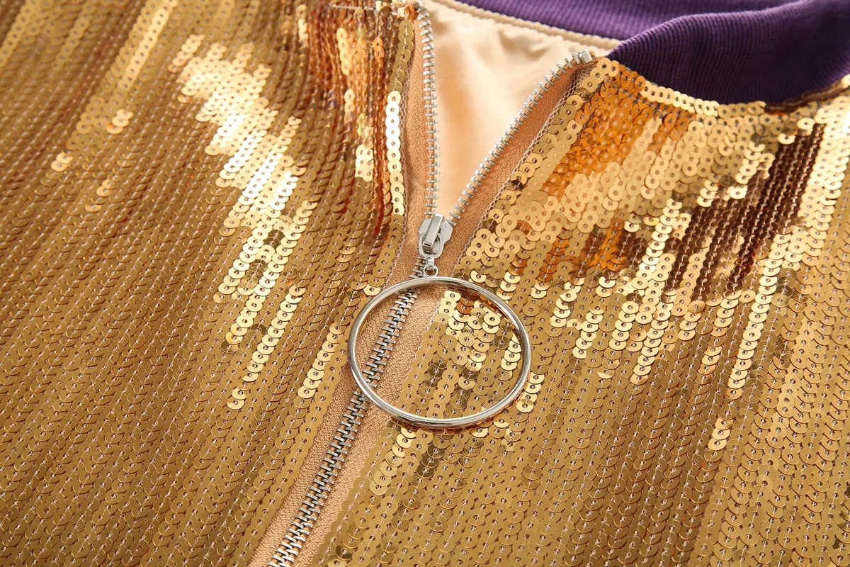 Spring Autumn New Sequins Tassel Patchwork Color Long Sleeve Straight Streetwear Outerwear Hip Hop Night Club Women's Jackets
Spring Autumn New Sequins Tassel Patchwork Color Long Sleeve Straight Streetwear Outerwear Hip Hop Night Club Women's Jackets