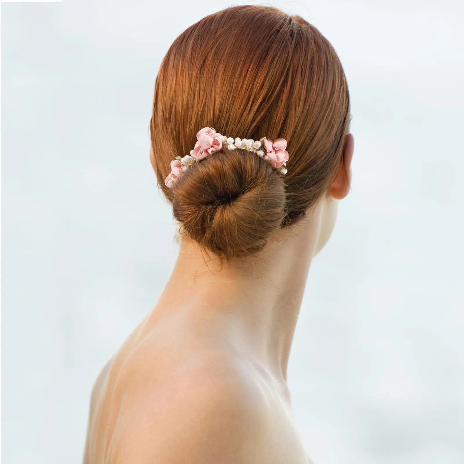 2Pcs Rose and Pearl Hair Ties Beige Pink Elastic Ponytail Holders Women Comfortable Secure Hold Floral Hair Accessories Stylish
2Pcs Rose and Pearl Hair Ties Beige Pink Elastic Ponytail Holders Women Comfortable Secure Hold Floral Hair Accessories Stylish