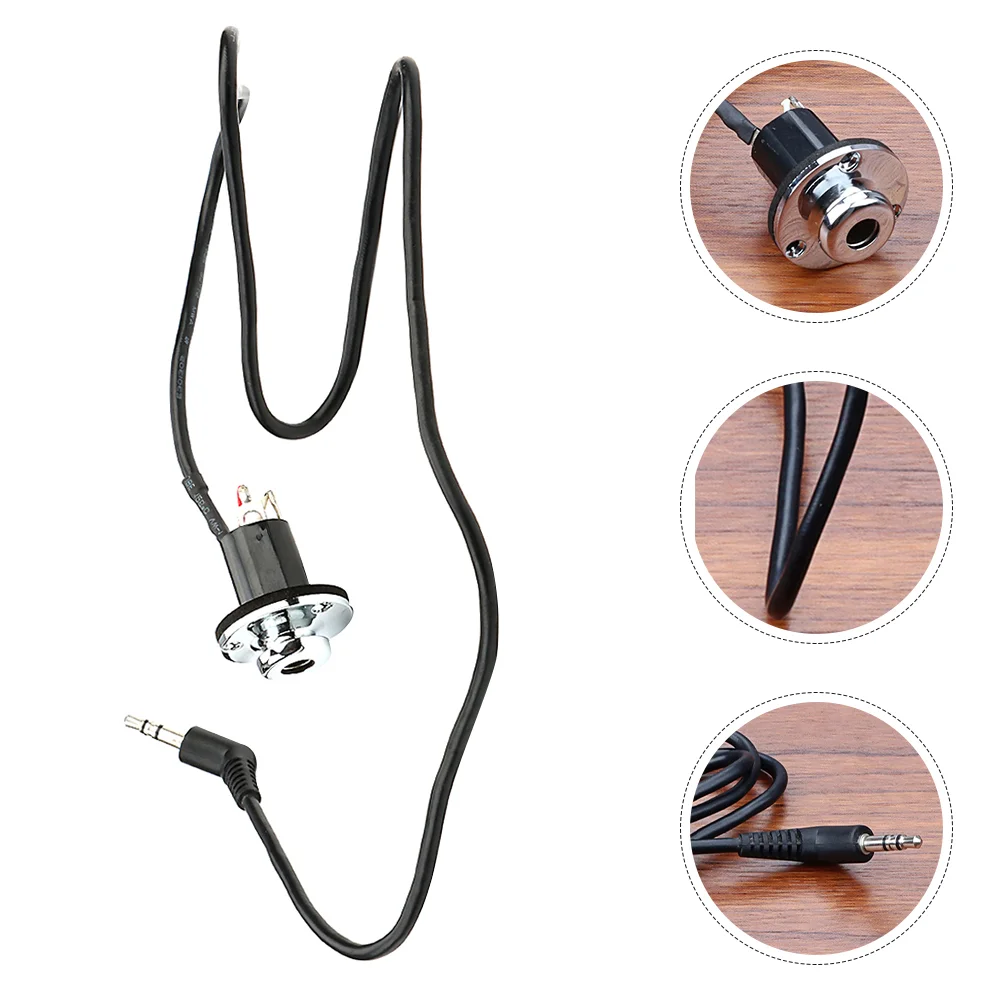 End Pin Jack 635mm Female End Pin Socket To 35mm Male Plug With Cable Instrument Supply Guitar End Pin Jack
End Pin Jack 635mm Female End Pin Socket To 35mm Male Plug With Cable Instrument Supply Guitar End Pin Jack
