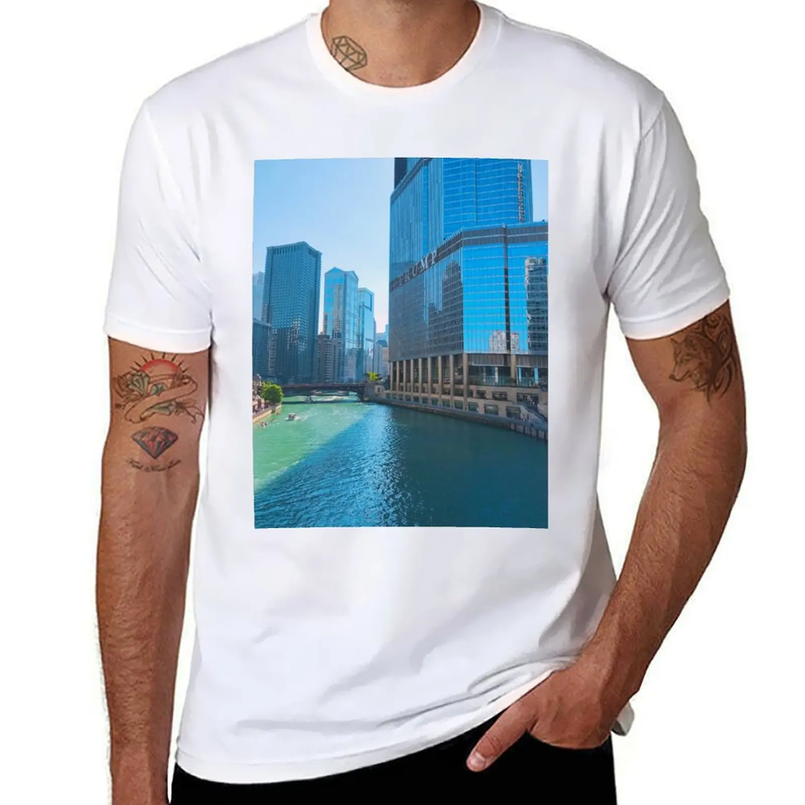 Chicago-Chicago River T-Shirt t shirt man casual man graphic t shirt T-Shirt 
Chicago-Chicago River T-Shirt t shirt man casual man graphic t shirt T-Shirt