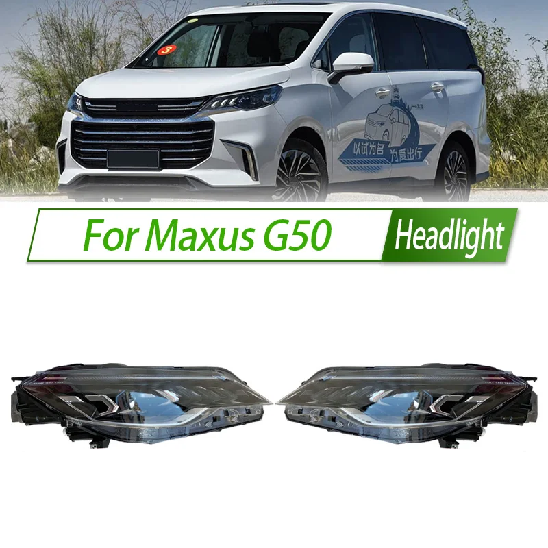 For Maxus G50 Halogen/LED Headlight Head Lamp Assembly OEM Style Front Day Running Light Socket Plug & Play Replacement
For Maxus G50 Halogen/LED Headlight Head Lamp Assembly OEM Style Front Day Running Light Socket Plug & Play Replacement