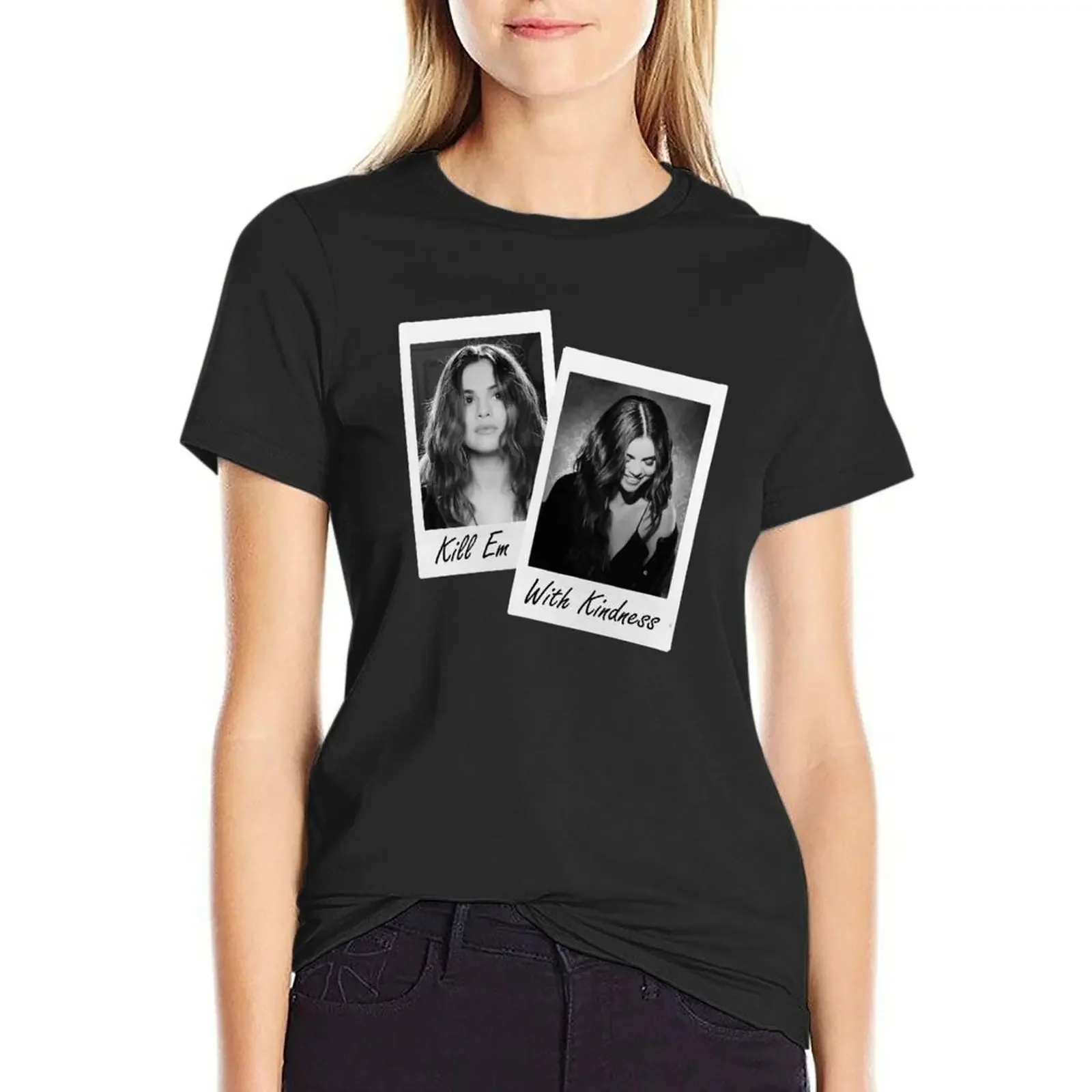 Kill Em With Kindness - SG - SW T-Shirt cute tops summer clothes aesthetic clothes funny Womens graphic t shirts
Kill Em With Kindness - SG - SW T-Shirt cute tops summer clothes aesthetic clothes funny Womens graphic t shirts