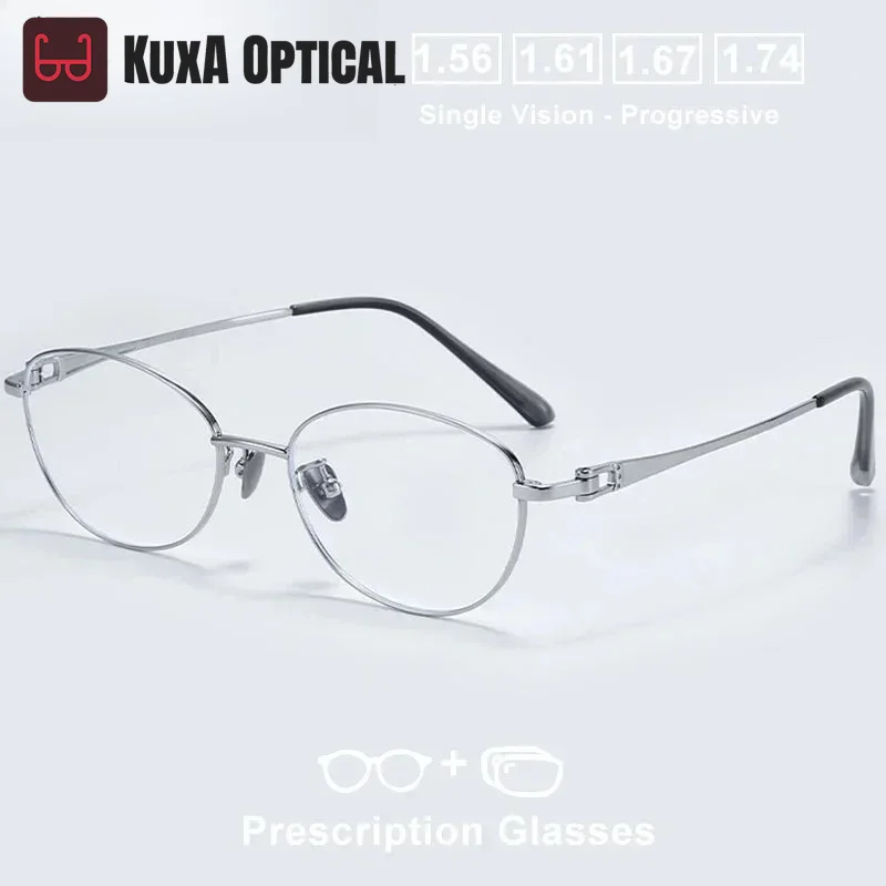 XUKA Customize Prescription Glasses Women Myopia Anti Blue Light Recipe Eyeglasses Ffashion Lady Oval Optical Frame
XUKA Customize Prescription Glasses Women Myopia Anti Blue Light Recipe Eyeglasses Ffashion Lady Oval Optical Frame