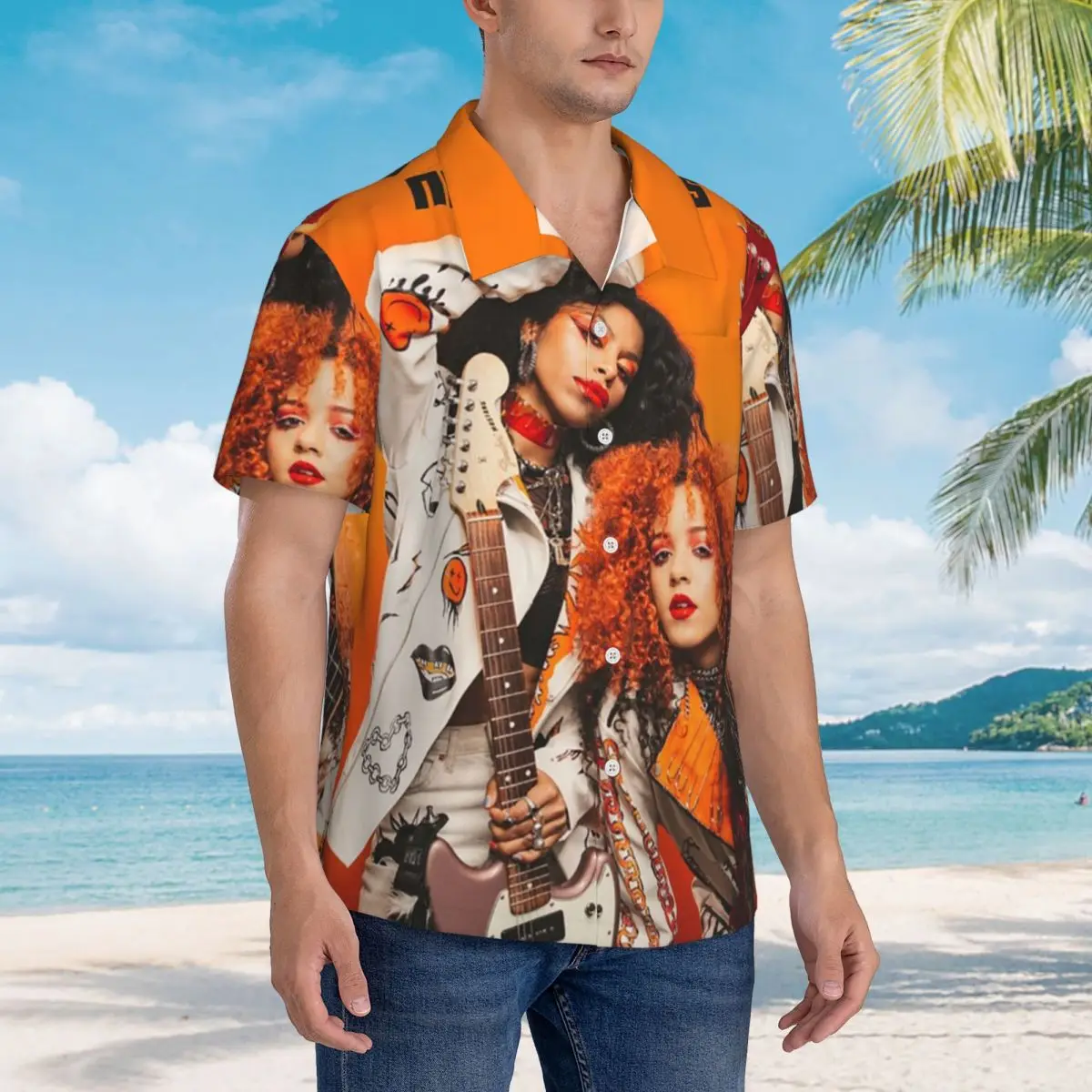 Nova Twins Hawaiian Shirts Fashion Men Short Sleeve Shirt for Summer Beach Men's Button Tops
Nova Twins Hawaiian Shirts Fashion Men Short Sleeve Shirt for Summer Beach Men's Button Tops