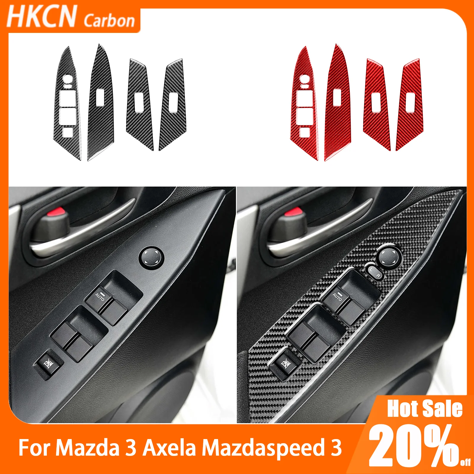 For Mazda 3 Axela Mazdaspeed 3 2010—2013 Carbon Fiber Door Window Lifting Panel Car Accessories Interior Cover Trim Sticker
For Mazda 3 Axela Mazdaspeed 3 2010—2013 Carbon Fiber Door Window Lifting Panel Car Accessories Interior Cover Trim Sticker