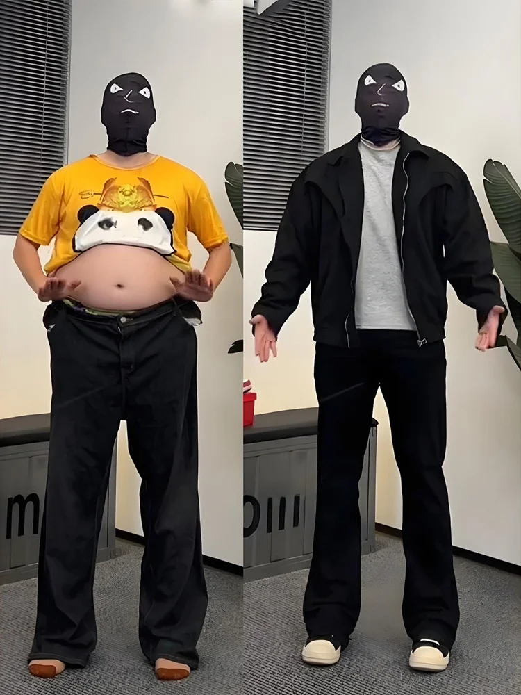 High Waist Straight Leg Jeans Men's Bootcut Slimming Wide Hip Thi Leg Micro Flared CleanFit High Waist Straight Tube Pants
High Waist Straight Leg Jeans Men's Bootcut Slimming Wide Hip Thi Leg Micro Flared CleanFit High Waist Straight Tube Pants