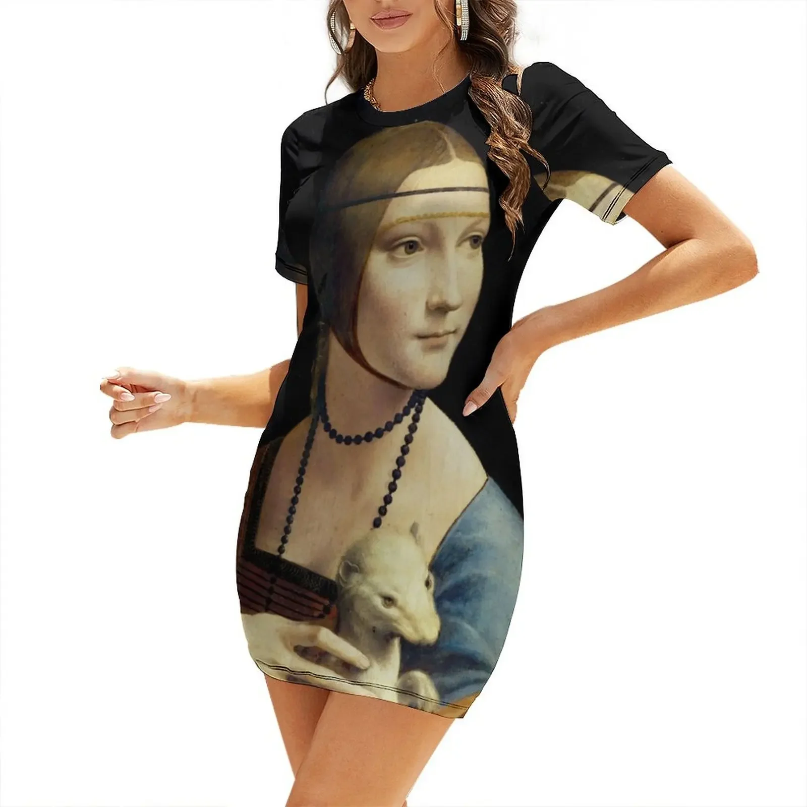 da Vinci, Leonardo - Lady with an Ermine Short-Sleeved Dress summer outfits for women 2025 Dress
da Vinci, Leonardo - Lady with an Ermine Short-Sleeved Dress summer outfits for women 2025 Dress
