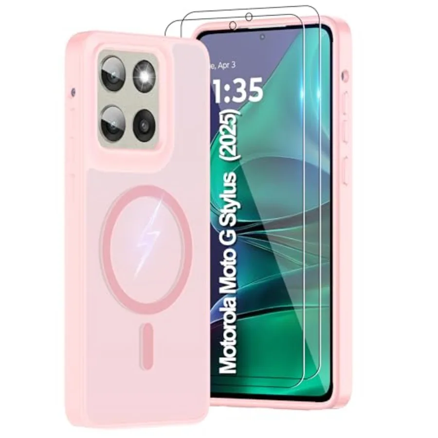 Magnetic for Motorola Moto G Stylus 5G 2025/2026 Case: 12FT Military Grade Drop Protection Translucent Matte Slim-Shockproof No
Magnetic for Motorola Moto G Stylus 5G 2025/2026 Case: 12FT Military Grade Drop Protection Translucent Matte Slim-Shockproof No
