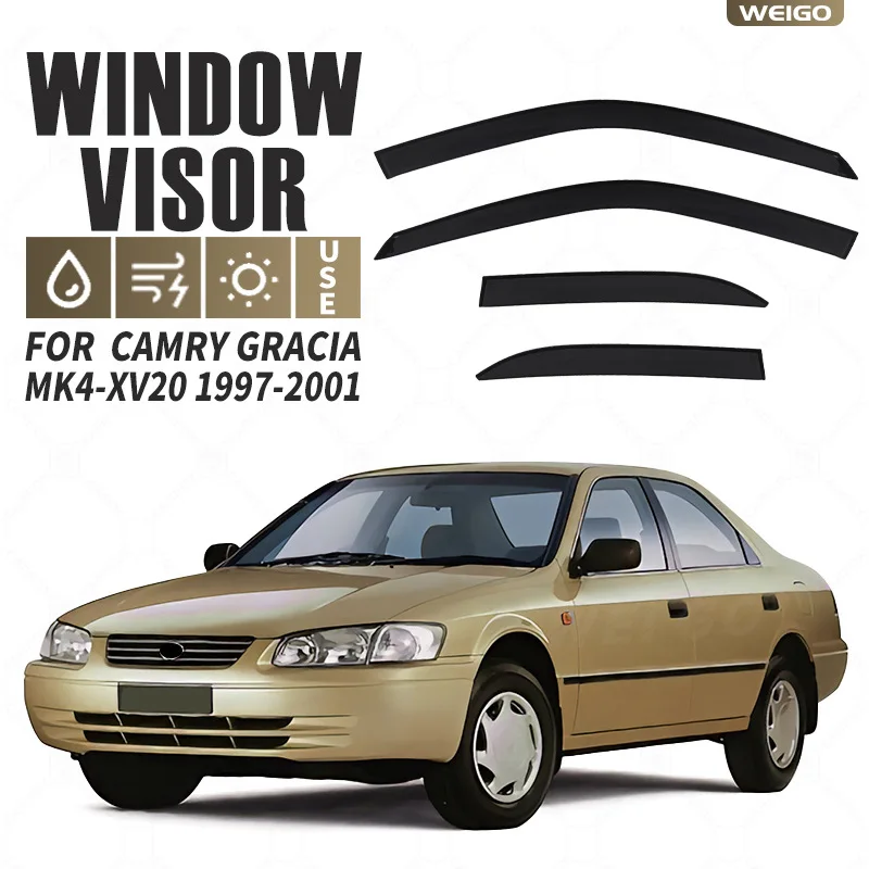 Suitable for Toyota Camry Gracia Window Supervisor and Camry Gracia Weather Shield
Suitable for Toyota Camry Gracia Window Supervisor and Camry Gracia Weather Shield