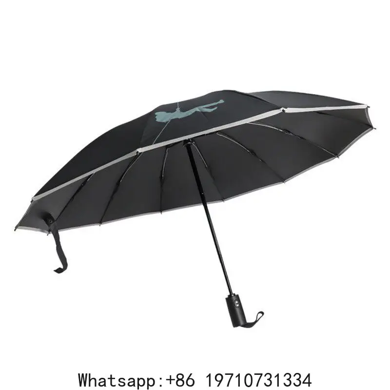 Umbrella Men's Large Twelve Bone Reverse Automatic Retractable Folding Military Umbrella Large Men's Vinyl
Umbrella Men's Large Twelve Bone Reverse Automatic Retractable Folding Military Umbrella Large Men's Vinyl
