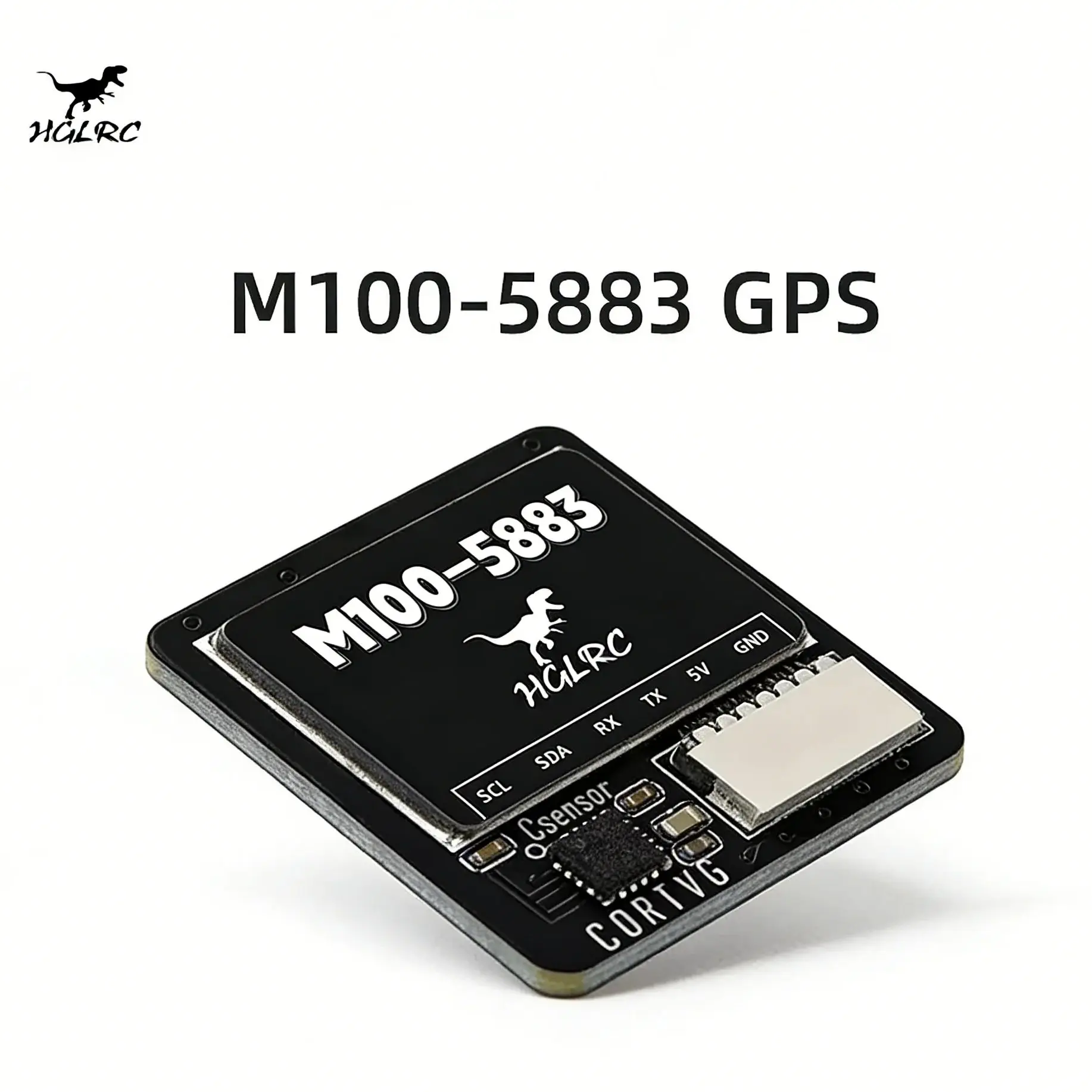 HGLRC M100-5883 - GPS-модуль M10 с компасом и керамической антенной
HGLRC M100-5883 - GPS-модуль M10 с компасом и керамической антенной