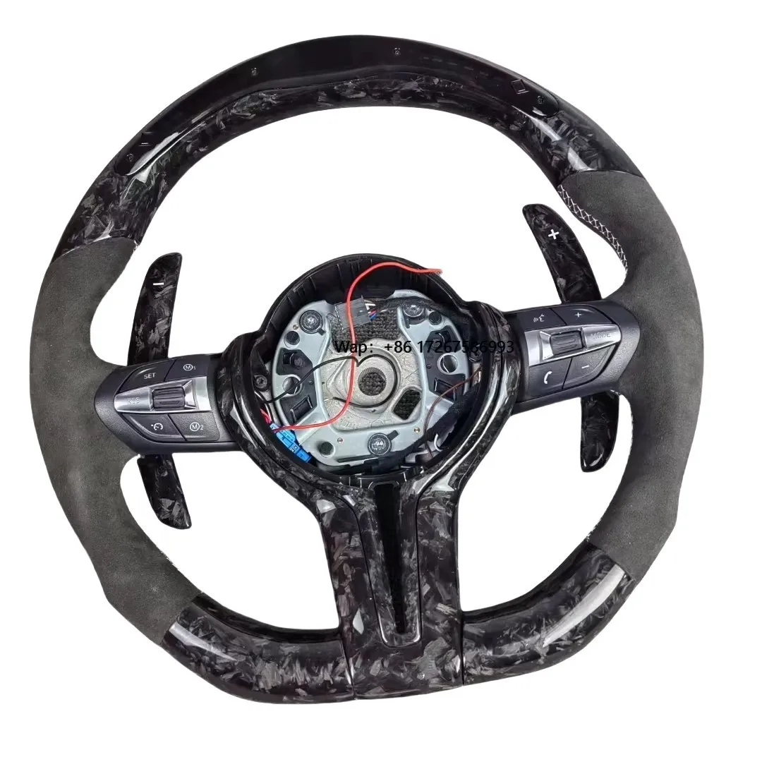 For Sport With Paddle Steering Wheel F01 F06 F10 F11 F15 F20 F21 F22 F30 F31 F32 F36 Carbon Fibre LED Steering Wheel
For Sport With Paddle Steering Wheel F01 F06 F10 F11 F15 F20 F21 F22 F30 F31 F32 F36 Carbon Fibre LED Steering Wheel