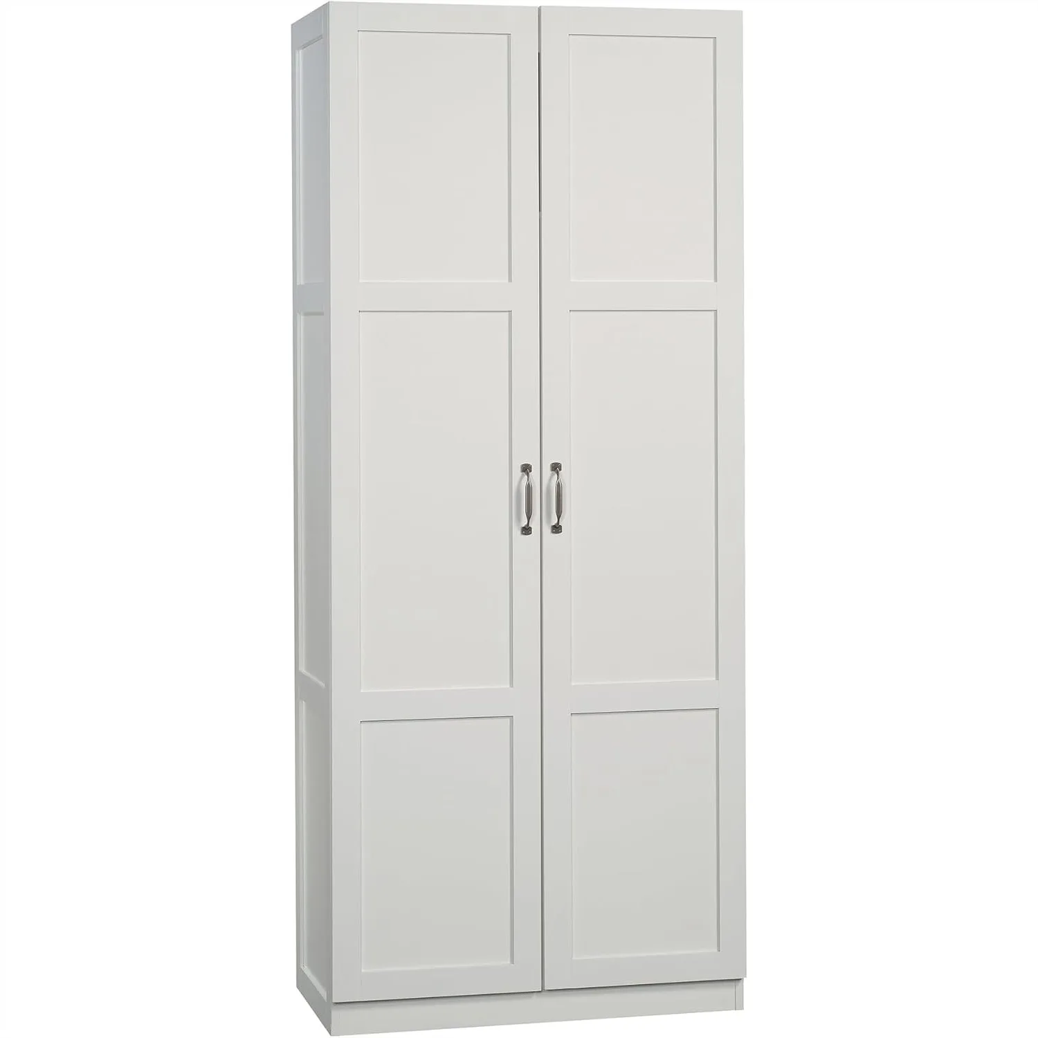 Double Door Storage Cabinet with Adjustable Shelves, White Finish for Pantry or Home Office
Double Door Storage Cabinet with Adjustable Shelves, White Finish for Pantry or Home Office